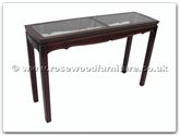 Product ffbghall -  2 Section Bevel Glass Top Hall Table 