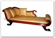 Product ffhfb033 -  Rosewood Chaise longue with leather covering 