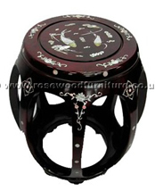 Rosewood Furniture  -ff7473 - Stool with m.o.p