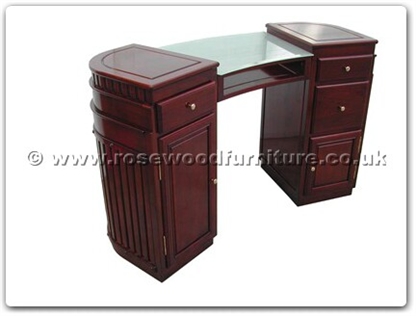 Rosewood Furniture Range  - ff21f9met - Manicure table