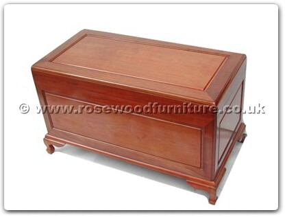 Rosewood Furniture Range  - ff7029p - Chest plain design with camphorwood lined