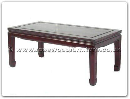 Rosewood Furniture Range  - ff7032p - Coffee table plain design 40 inch