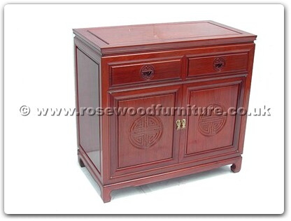 Rosewood Furniture Range  - ff7312l - Buffet with 2 drawers and 2 doors longlife design