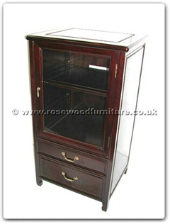 Rosewood Furniture Range  - ff7440p - Hi-fi cabinet plain design with open top lid