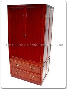 Rosewood Furniture Range  - ff7446p - Wardrobe plain design