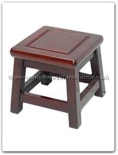 Rosewood Furniture Range  - ff7611 - Sq stool 8 x 8 x 8