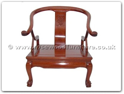 Rosewood Furniture Range  - ffbsac - Sofa Chair F and B Design Tiger Legs Excluding Cushion