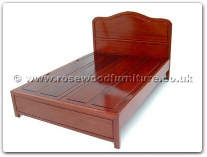 Rosewood Furniture Range  - ffctopbed - Curved top bed queen size