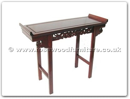 Rosewood Furniture Range  - ffdhall - Hall table dragon design