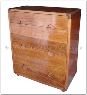 Rosewood Furniture Range  - ffff8001r - Redwood chest of 7 drawers