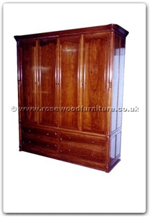 Rosewood Furniture Range  - ffhfc015 - Rosewood wardrobe