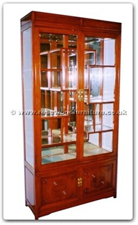 Rosewood Furniture Range  - ffhfc056 - Rosewood Display Cabinet