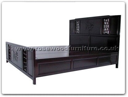 Rosewood Furniture Range  - ffkbbed - King Size Bed F and B Design