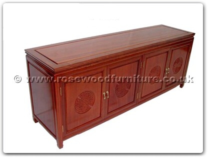Rosewood Furniture Range  - ffl72cab - Cabinet with 4 doors longlife design