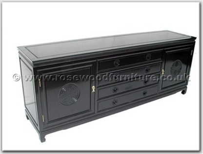 Rosewood Furniture Range  - ORffl78buf - Buffet with 4 drawers  and  2 doors longlife design