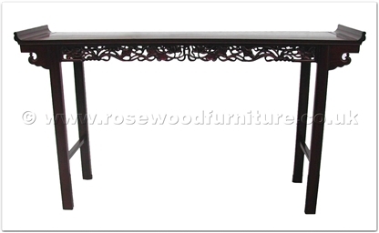 Rosewood Furniture Range  - fflo76hall - Hall table lotus design