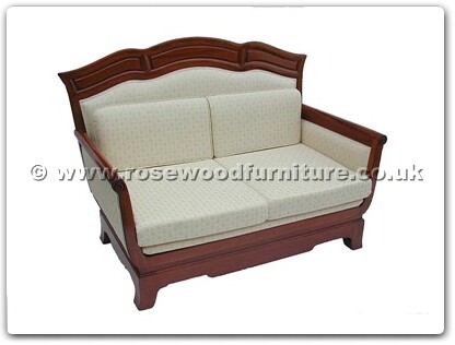 Rosewood Furniture Range  - ffr2fsofa - Wood Frame Fabric 2 Seater Sofa