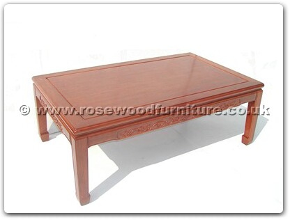 Rosewood Furniture Range  - ffrbcof - Coffee table solid f and b carved