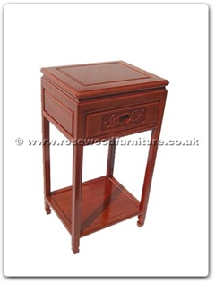Rosewood Furniture Range  - ffrbtels - Telephone stand with shelf f and b design
