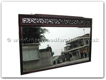 Rosewood Furniture Range  - ffrf67mir - Wood frame bevel mirror f and b design