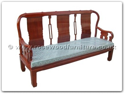 Rosewood Furniture Range  - ffrp3sofa - Three seater sofa with fixed cushion