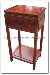 Rosewood Furniture Range  - ffrptels - Telephone stand with shelf plain design