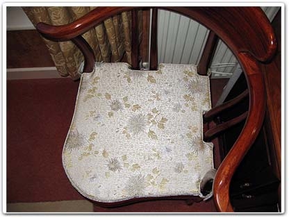 Rosewood Furniture  -ffcushionset6 - 2 x Carver chair and 8 x Side chair cushions Tailored to fit any of our chairs. See Silk Colours