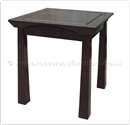 Chinese Furniture - ff145r4send -  Shinto style end table - 20" x 20" x 22"