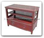Chinese Furniture - ff30e45tv -  T.v. cabinet with 1 drawer longlife design - 36" x 19" x 26"