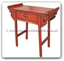 Chinese Furniture - ff33e24alt -  Altar table with 1 drawer longlife design - 28" x 14" x 28"