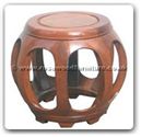 Chinese Furniture - ff7026 -  Small stool - 12" x 12" x 13"