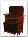 Rosewood Furniture - ff7201po -  Round corner bar plain design - 36" x 18" x 42"