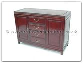 Chinese Furniture - ff7313p -  Buffet with 4 drawers and 2 doors plain design - 48" x 19" x 34"