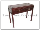 Chinese Furniture - ff7320p -  Serving table with 2drawers plain design - 38" x 16" x 32"