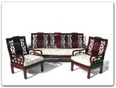 Chinese Furniture - ff7339p -  High back sofa arm chair plain design excluding cushion - 25" x 22" x 36"