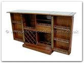 Rosewood Furniture - ff7448bo -  Sq bar f and b design (open) - 36" x 18" x 42"