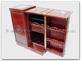 Rosewood Furniture - ff7448lo -  Sq bar longlife design (open) - 36" x 18" x 42"