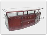 Chinese Furniture - ff7662 -  Angle t.v. cabinet - 66" x 22" x 28"