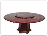 Rosewood Furniture - ff7707eo -  Extendable round dining table w/8 chairs & 36