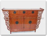 Chinese Furniture - ffas62cab -  Antique Style Altar Cabinet - 62" x 14" x 40"