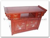 Chinese Furniture - ffastvm -  Altar Sharp T.V. Cabinet With M.O.P. - 49" x 19" x 30"