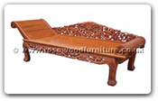 Chinese Furniture - ffclgd -  Chaise lounge grape design - 89" x 29.5" x 29.5"