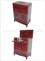 Chinese Furniture - ffeqbmbar -  Queen ann legs mini bar f and b design - 26" x 16" x 36"