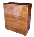Chinese Furniture - ffff8001r -  Redwood chest of 7 drawers - 39.5" x 20" x 47"
