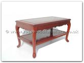 Chinese Furniture - fffscoffee -  Coffee table french design with shelf - 36" x 18" x 18"