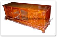 Chinese Furniture - ffhfc028 -  Rosewood TV Cabinet - 72" x 22" x 26"