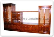 Chinese Furniture - ffhfc075 -  Rosewood TV Cabinet - 126" x 22" x 75"