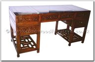 Chinese Furniture - ffhfl111 -  Rosewood Desk Ming Style - 62" x 25" x 31"