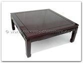 Chinese Furniture - ffk45cof -  Sq coffee table key design - 45" x 45" x 18"