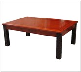 Chinese Furniture - fflzcoff -  Coffee table ganoderma design - 47" x 31" x 18"